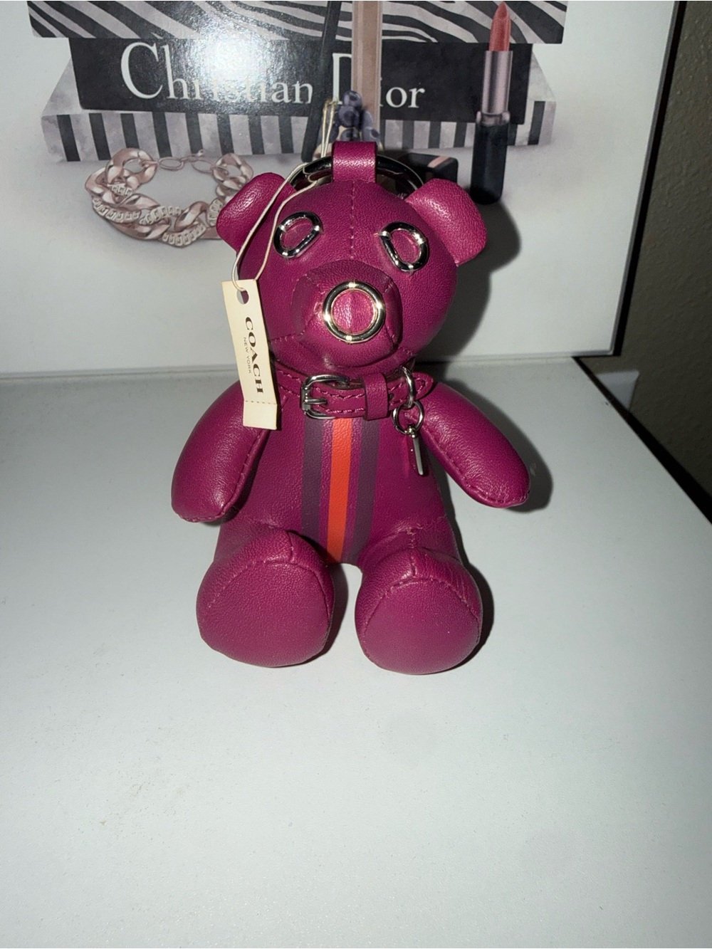 COACH Bear Bag Charm—NWT! F56749